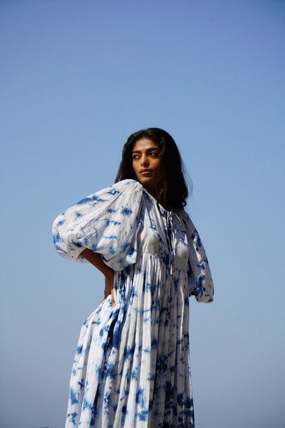 Kyra Midi Dress ~ Deep Sea