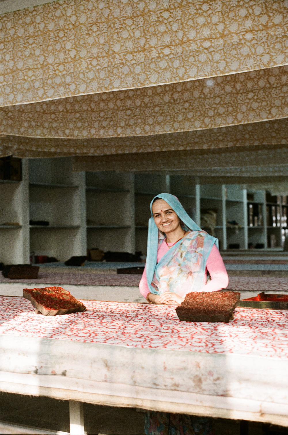 Kyra Midi Dress ~ Saffron