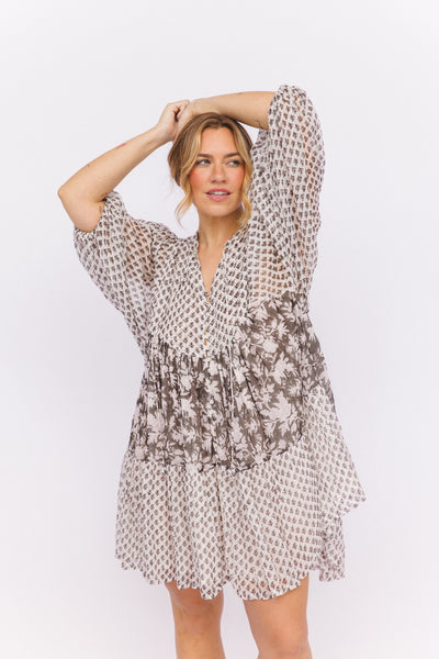 Nora Mini Dress ~ Noir