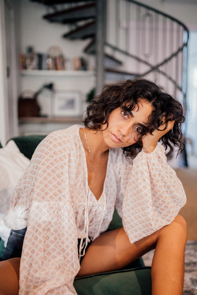 Rashmi Blouse ~ Cinnamon