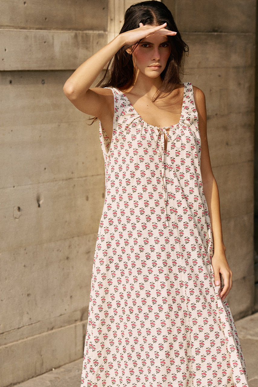 Sundress Midi ~ Peony