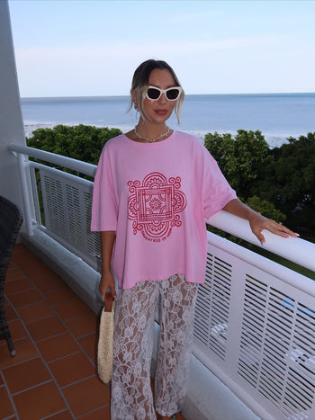 Shanti Tee ~ Pink