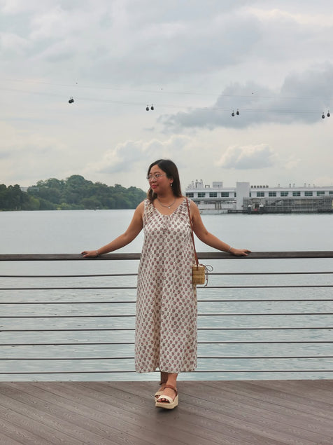 Sundress Midi ~ Peony